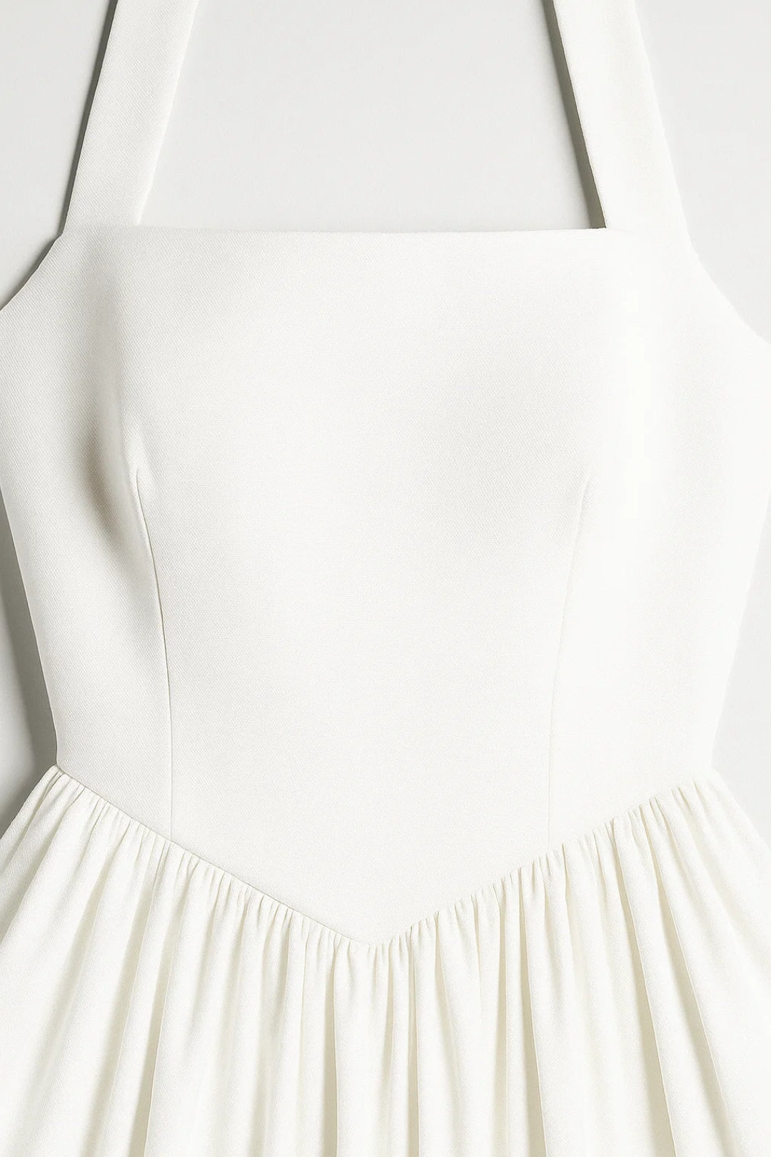 Midi Jurk Dames - Halter Neck met Wijde A-lijn | Chique