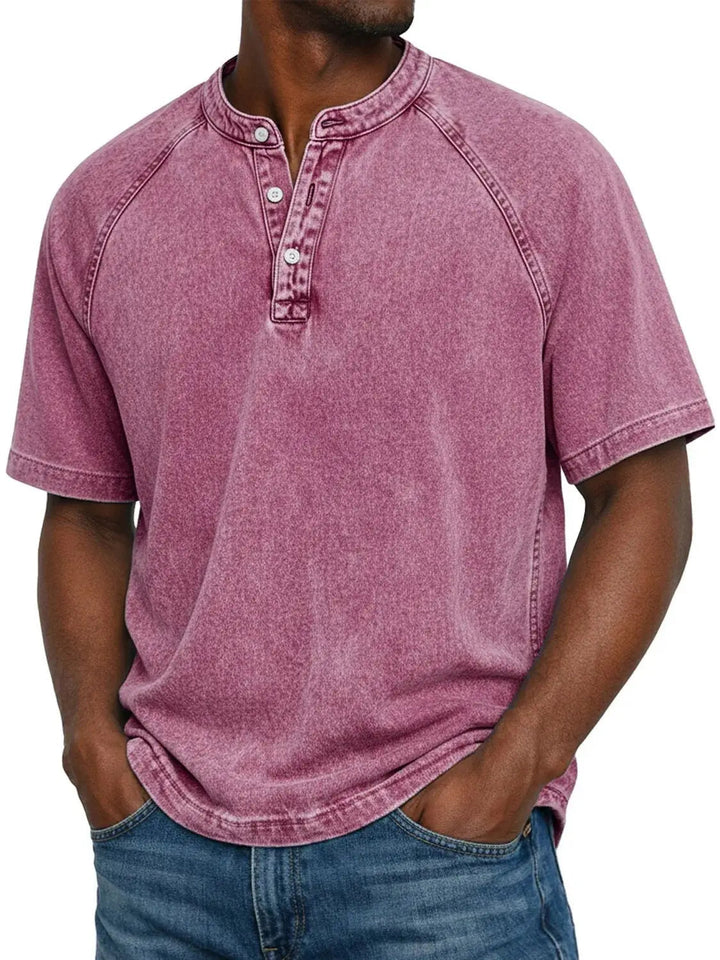 Henley Shirt Heren | Vintage Design & All-Day Comfort