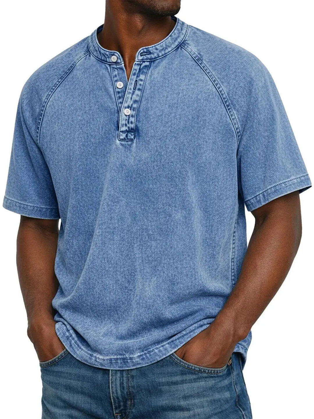 Henley Shirt Heren | Vintage Design & All-Day Comfort