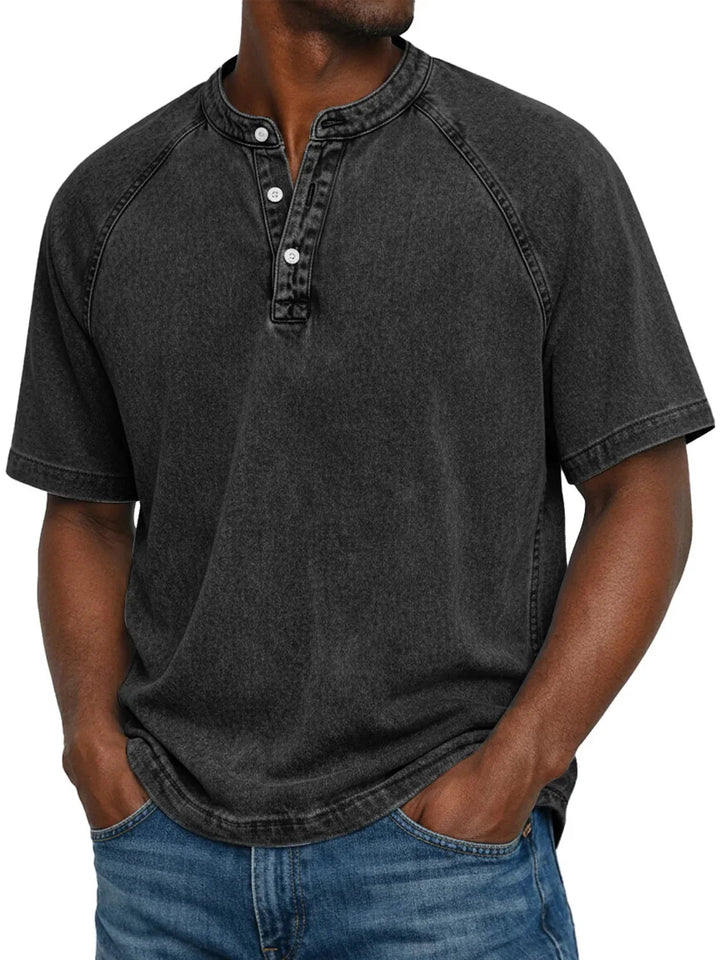 Henley Shirt Heren | Vintage Design & All-Day Comfort