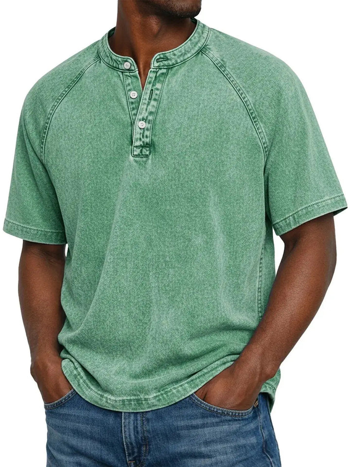 Henley Shirt Heren | Vintage Design & All-Day Comfort