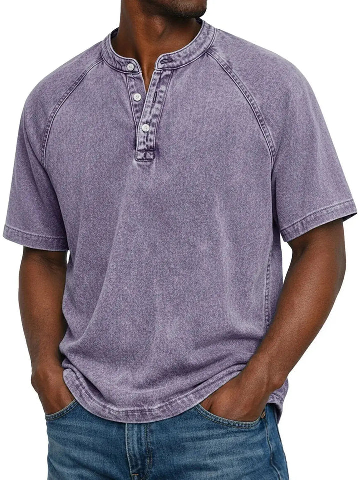Henley Shirt Heren | Vintage Design & All-Day Comfort
