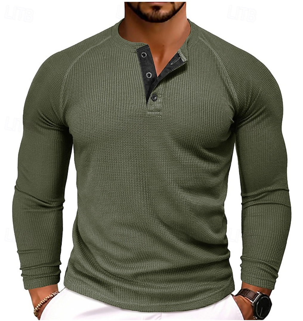 Heren Langemouwen Shirt - Liam