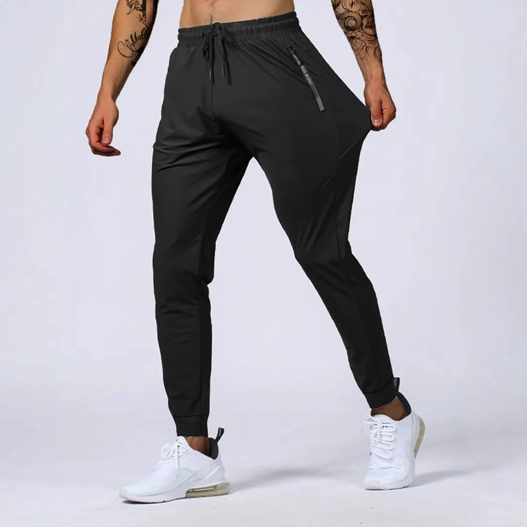 Heren stretch joggers met ademende stof