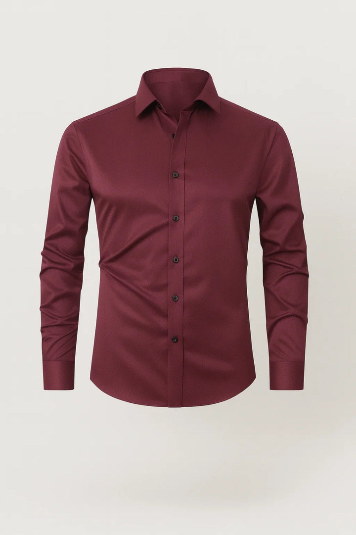 Overhemd Heren - Slim Fit met Klassieke Kraag | Zakelijk