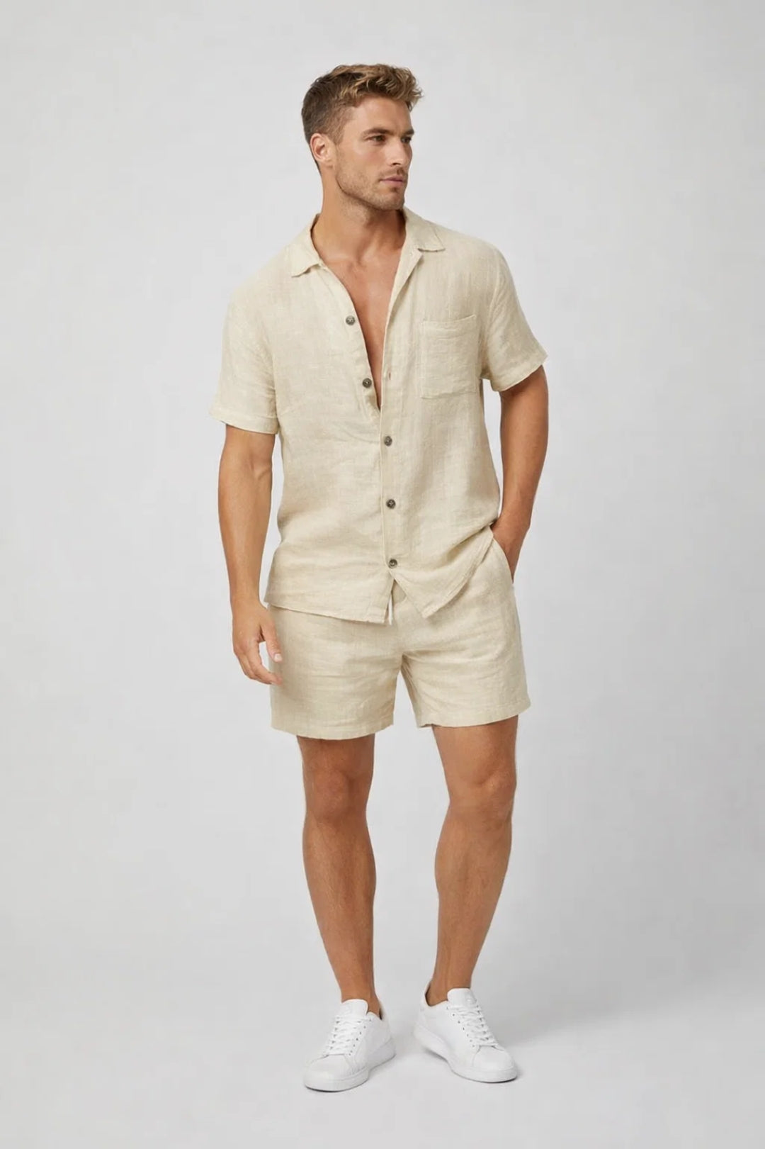 Heren Set | Premium Met Knoopjes Zomer