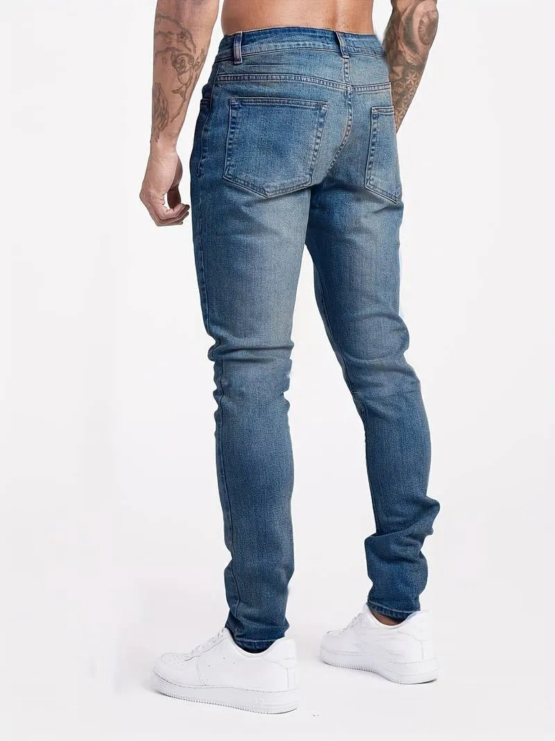 Heren Spijkerbroek - Tijdloos - Denim - Ideaal voor Dagelijks Gebruik