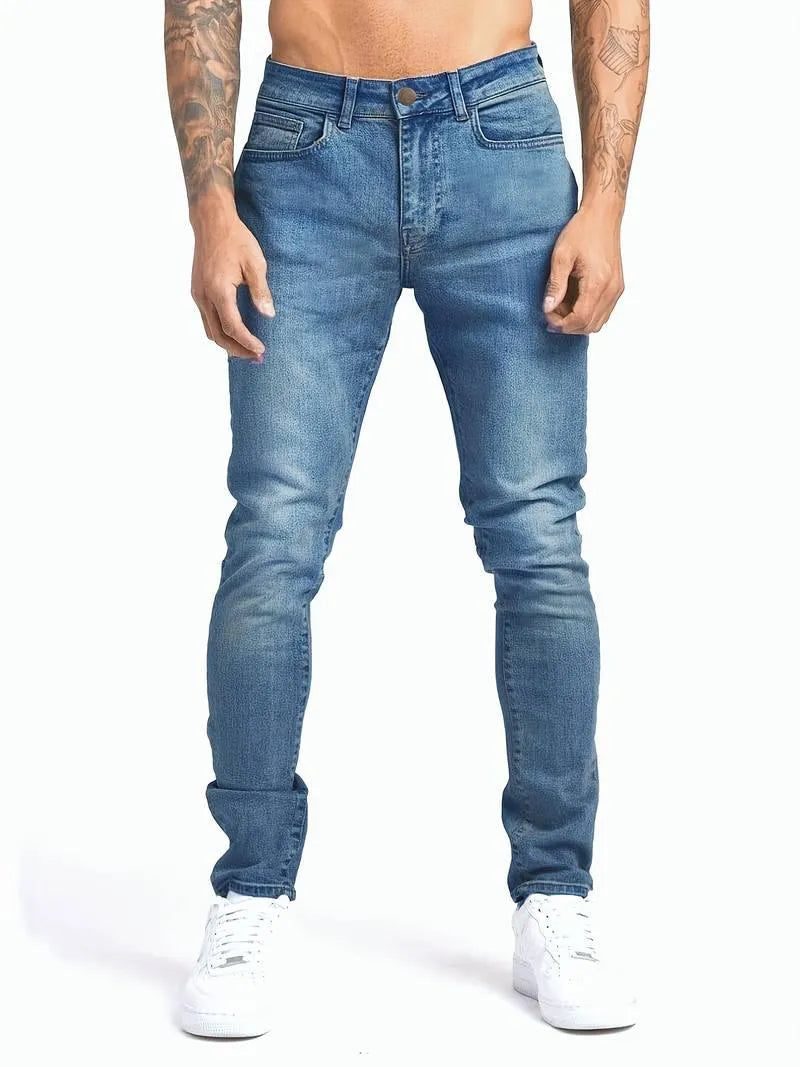Heren Spijkerbroek - Tijdloos - Denim - Ideaal voor Dagelijks Gebruik