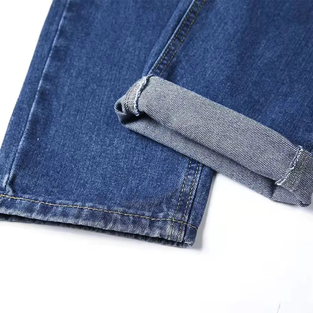 Casual heren jeans met lichte wassing