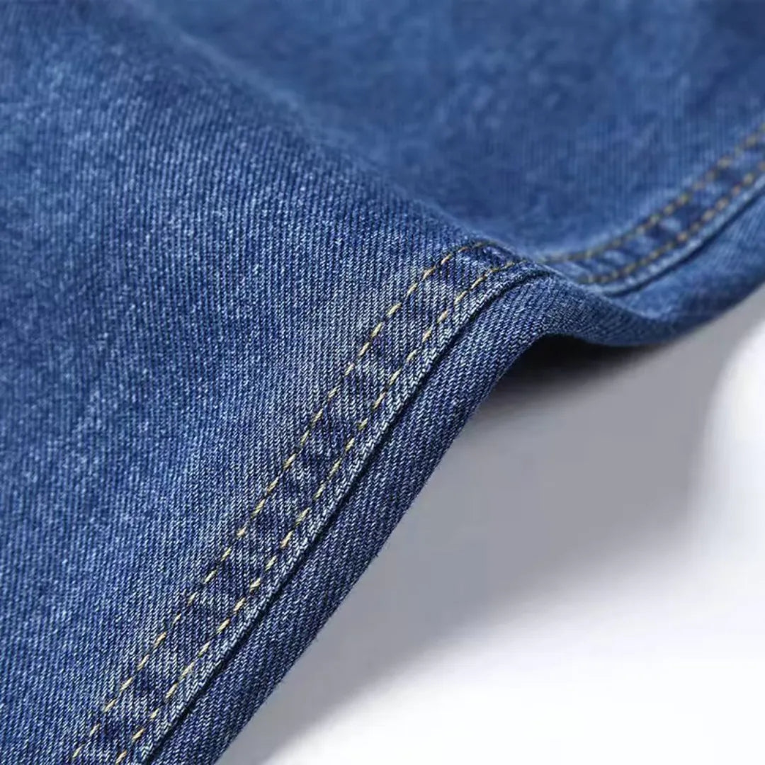 Casual heren jeans met lichte wassing