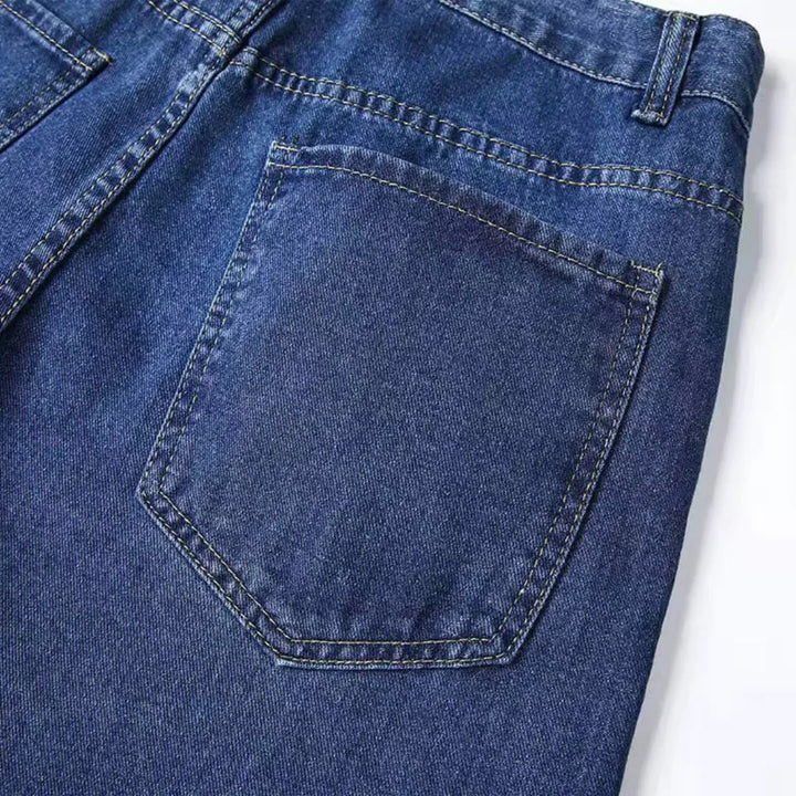 Casual heren jeans met lichte wassing