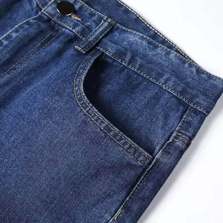 Casual heren jeans met lichte wassing
