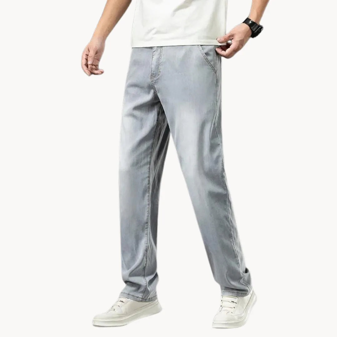 P legend | Lichte Denim Jeans met rechte pasvorm