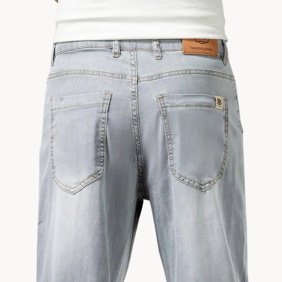 P legend | Lichte Denim Jeans met rechte pasvorm