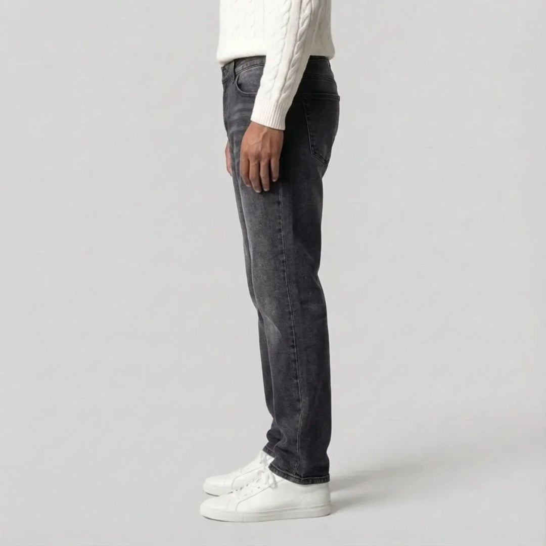 Straight Leg Jeans met Regular Fit