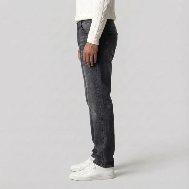 Straight Leg Jeans met Regular Fit