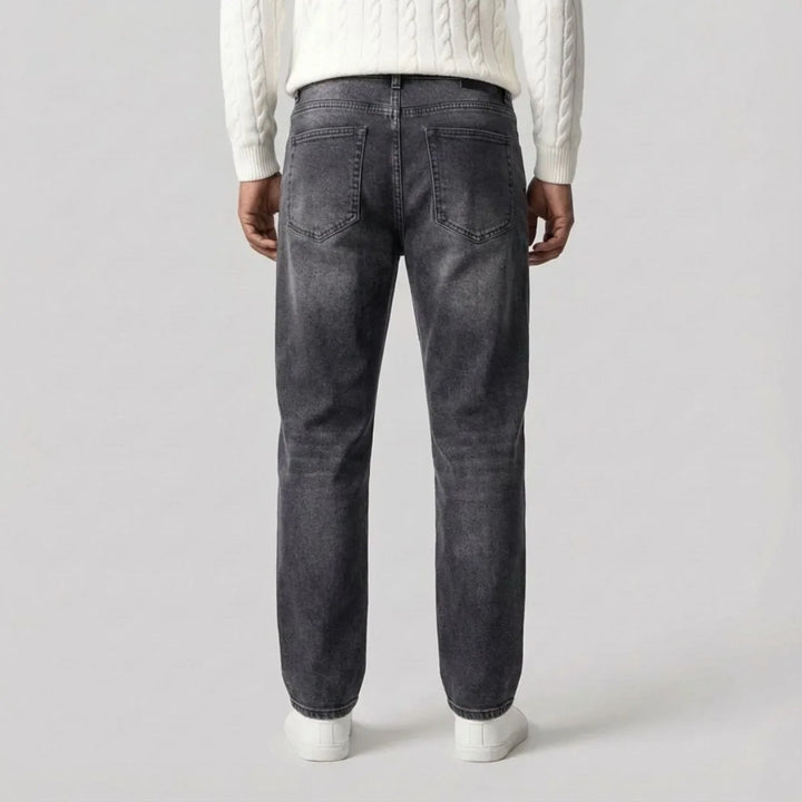Straight Leg Jeans met Regular Fit