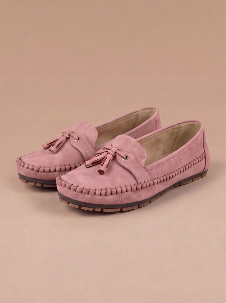 Julia - Boho Comfort Loafers Dames met Kwastjes en Flexibele Zool