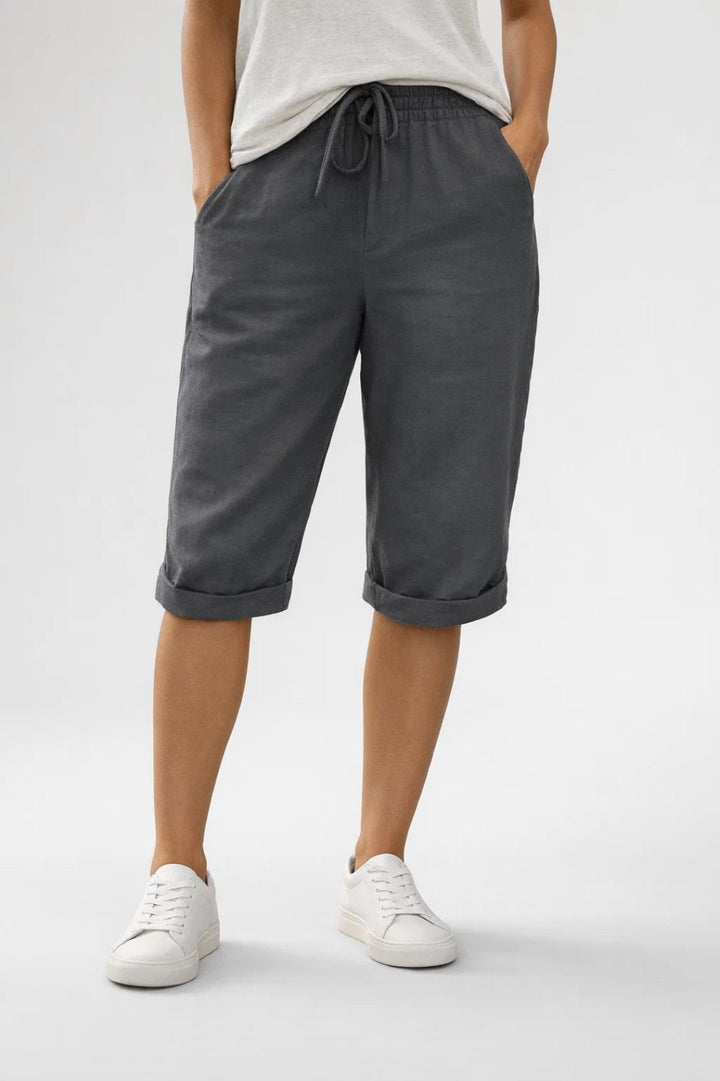 Korte Broek Dames - Wijde Pasvorm met Elastische Taille | Zomer