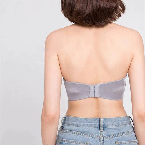 Luxe Naadloze Dames Strapless Beha Met Push Up Ondersteuning