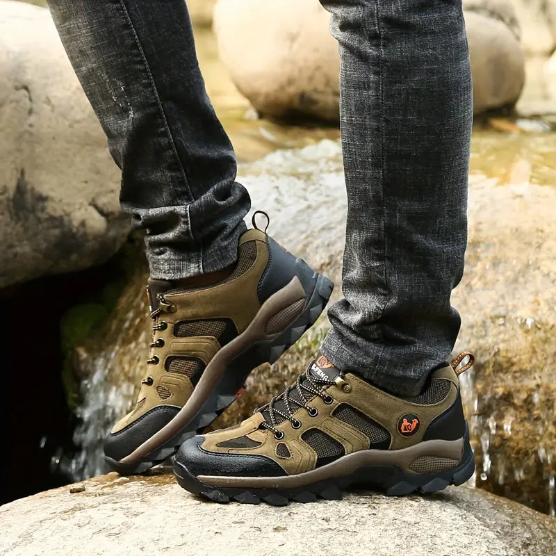 Henry | Heren hiking boots met antislip zool en verstevigde neus