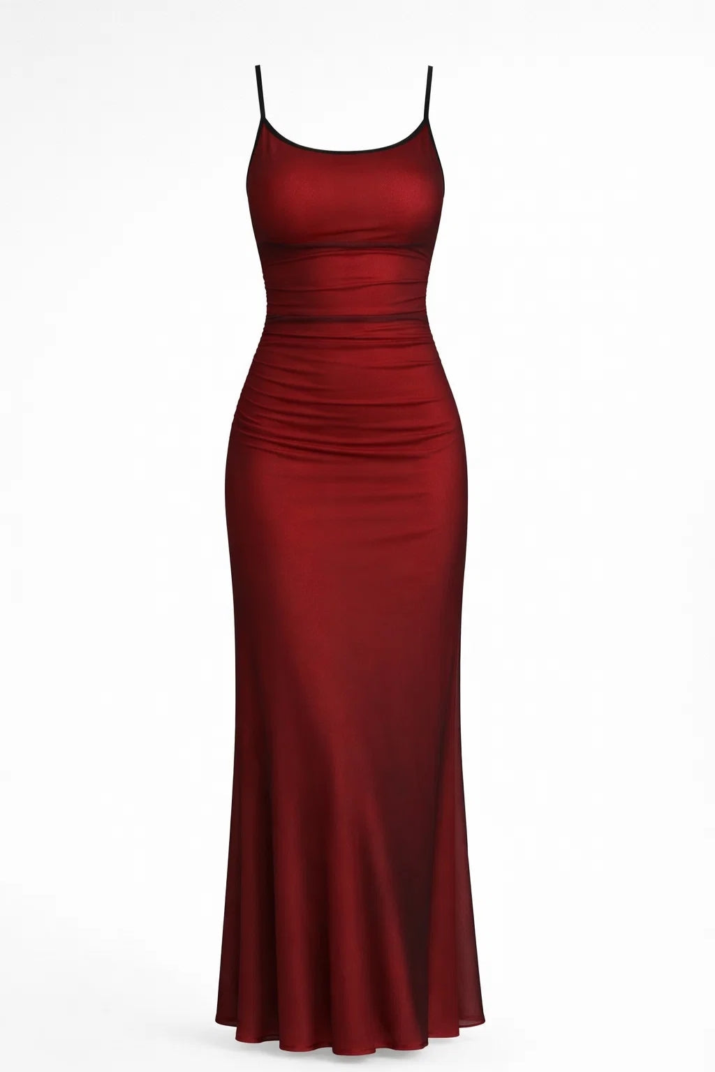 Maxi Jurk Dames - Figuuromhullend met Spaghettibandjes | Elegant