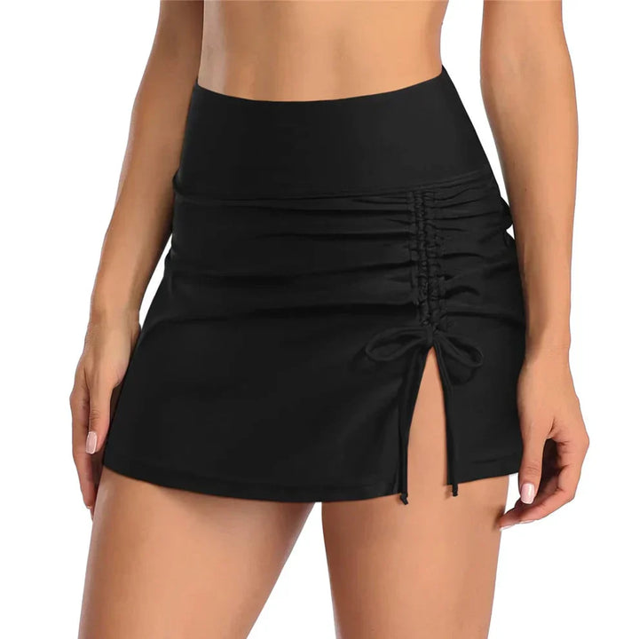 Zwarte Skirt voor Dames met Zwemfunctie