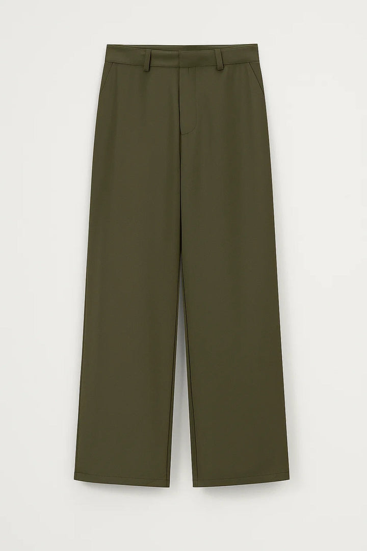 Set Dames - Mouwloos Vest met Wijde Broek | Chique