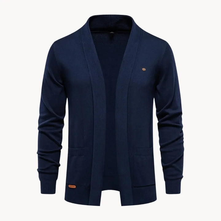 Hugo | Open cardigan met v-hals en lange mouwen