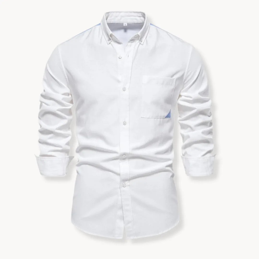 Hugo | Overhemd met button-down kraag en borstzak