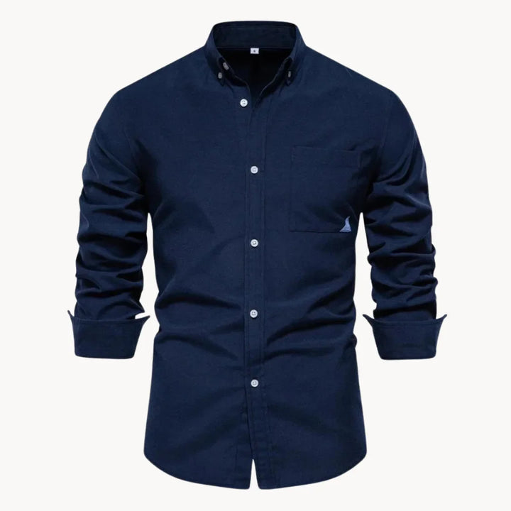 Hugo | Overhemd met button-down kraag en borstzak
