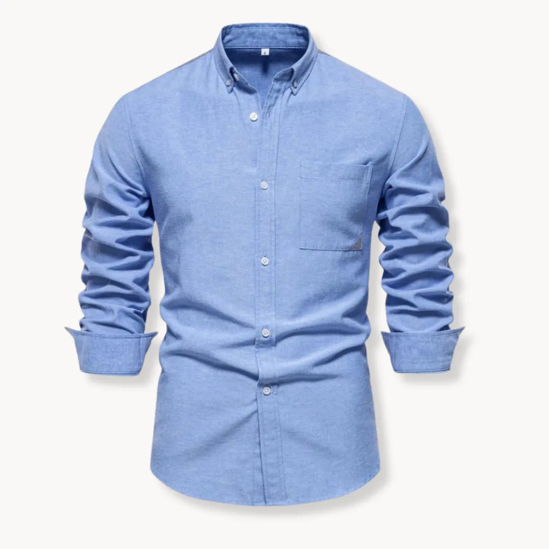 Hugo | Overhemd met button-down kraag en borstzak