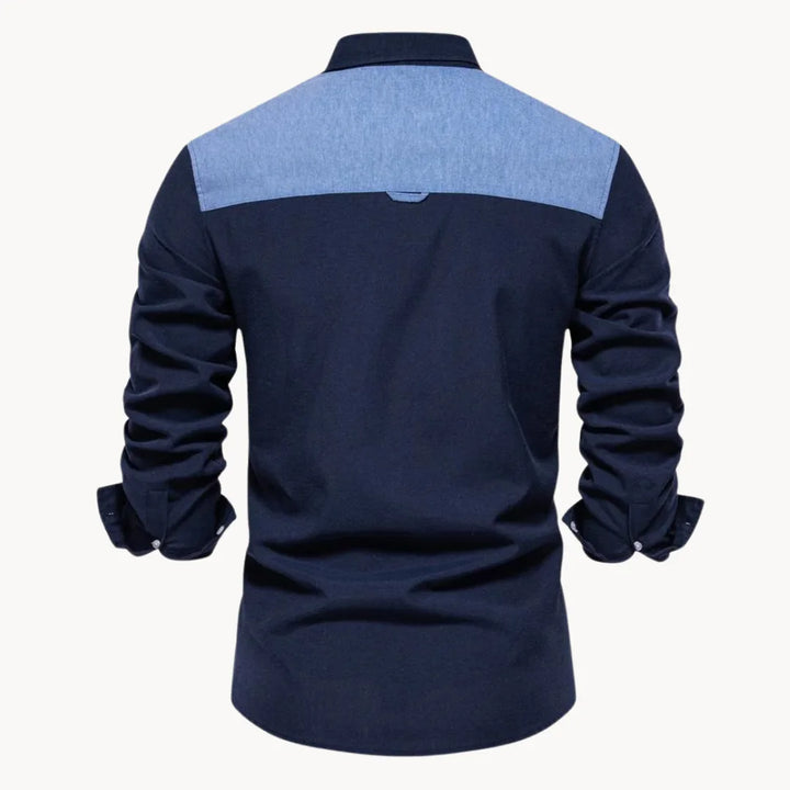 Hugo | Overhemd met button-down kraag en borstzak