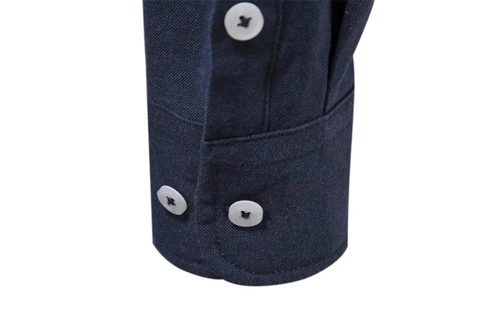 Hugo | Overhemd met button-down kraag en lange mouwen