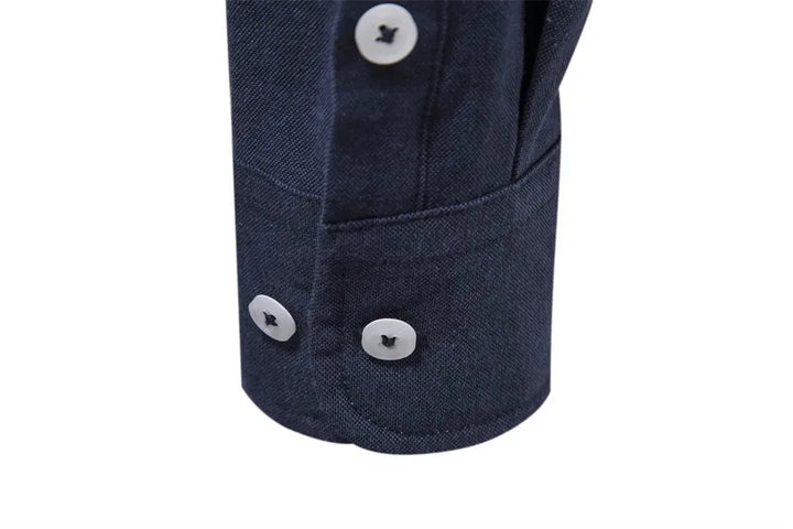 Hugo | Overhemd met button-down kraag en lange mouwen