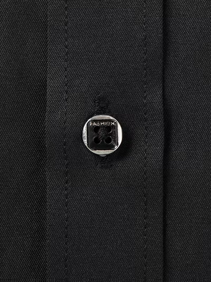 Overhemd met geometrisch patroon en slim fit