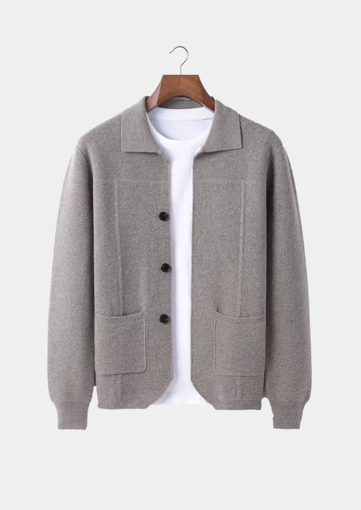 Cardigan van 100% cashmere met knoopsluiting