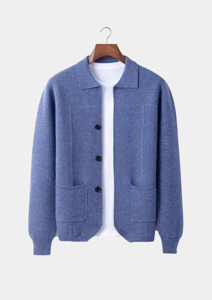 Cardigan van 100% cashmere met knoopsluiting