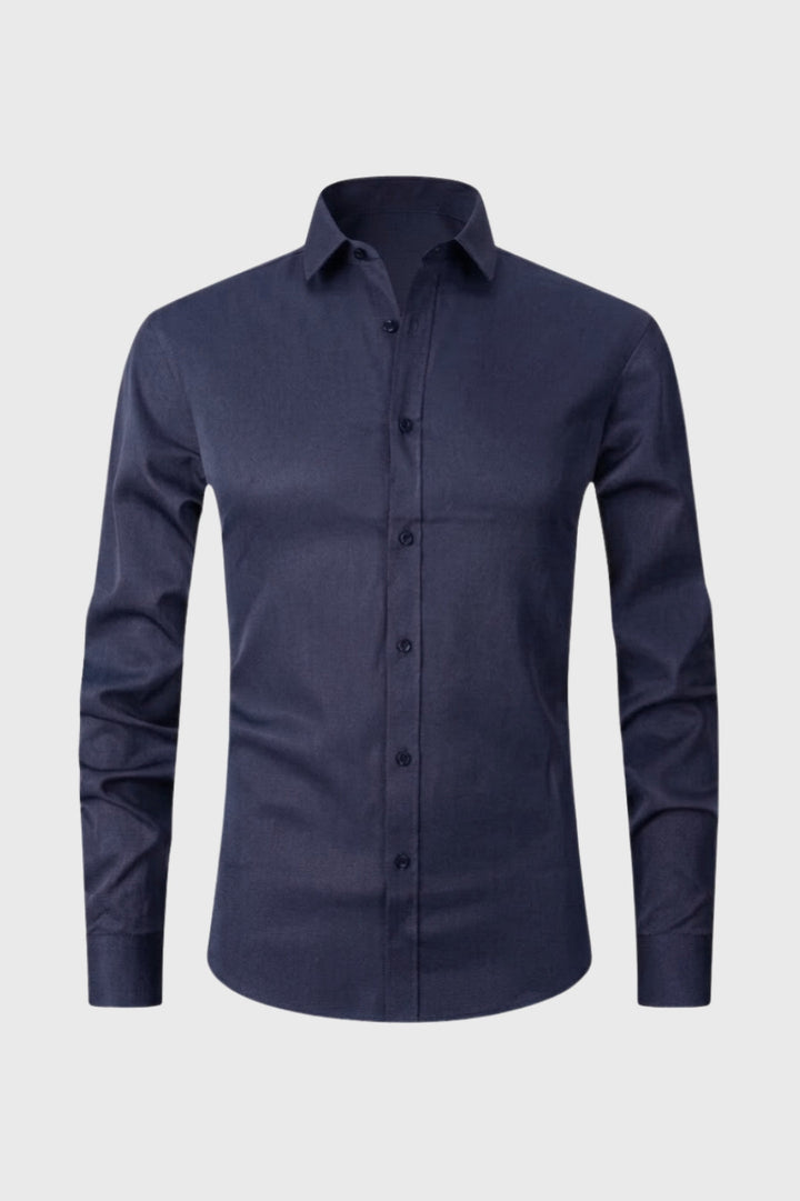 Overhemd Heren - Slim Fit met Klassieke Kraag | Elegant