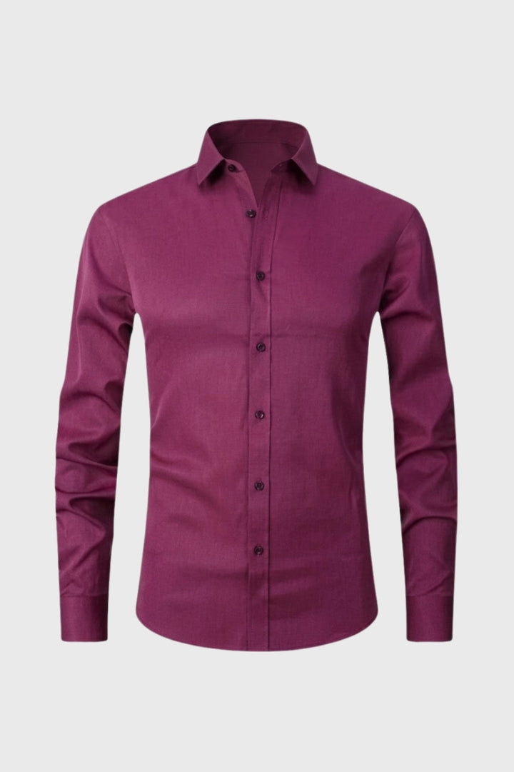Overhemd Heren - Slim Fit met Klassieke Kraag | Elegant