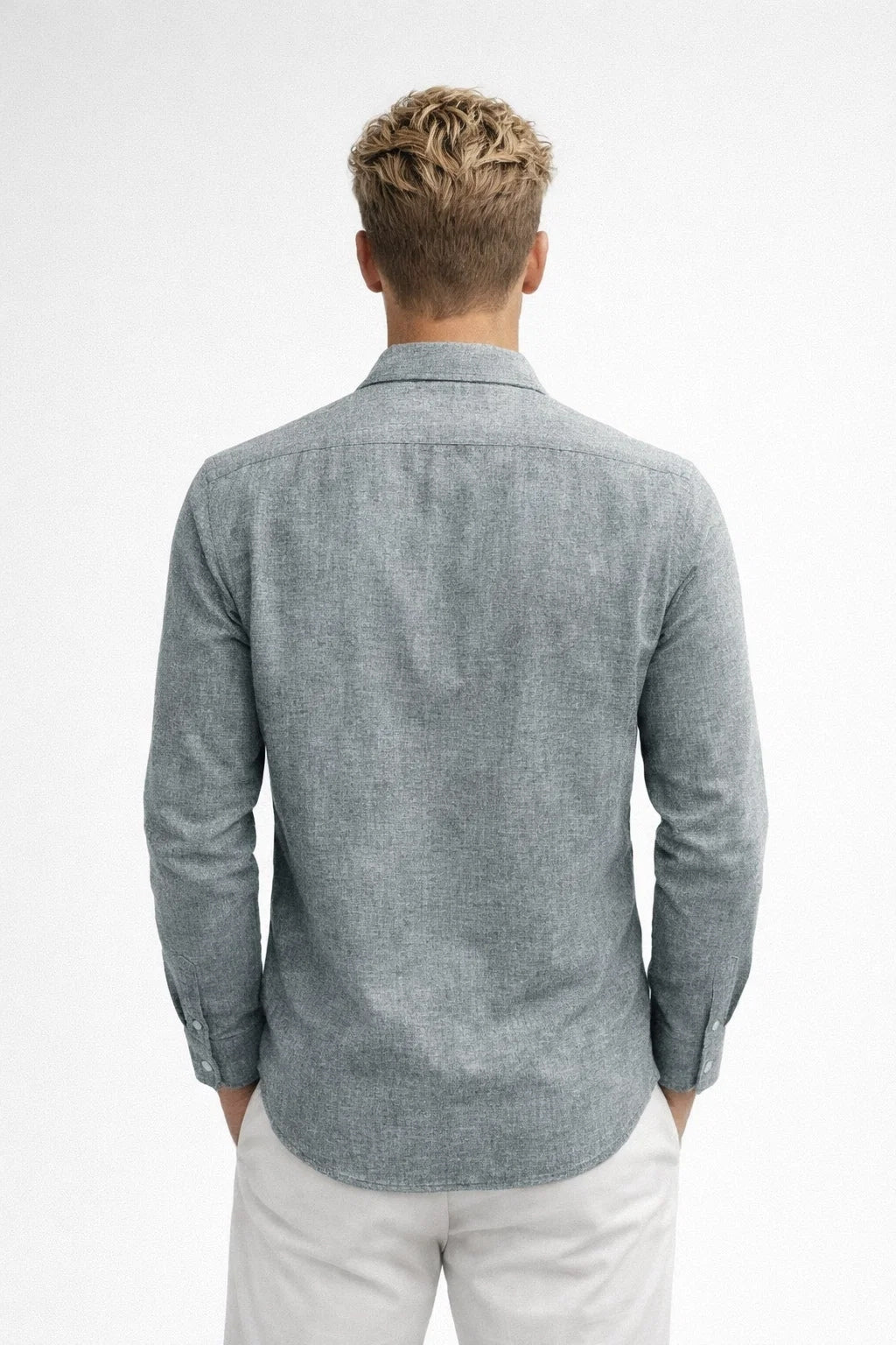 Overhemd Heren - Luchtig Zomermodel met Klassieke Kraag | Casual