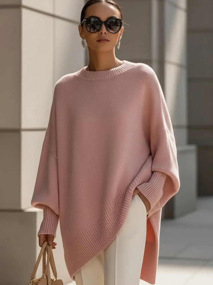 Oversized merinowollen dames trui