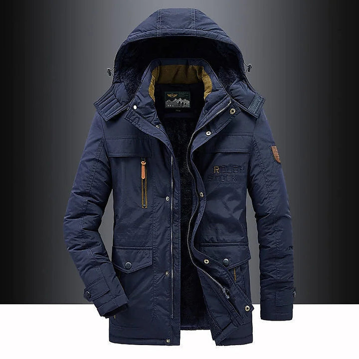 Parka Jas Heren | Heren Winterjas Parka | Capuchon & Bescherming Tegen Kou