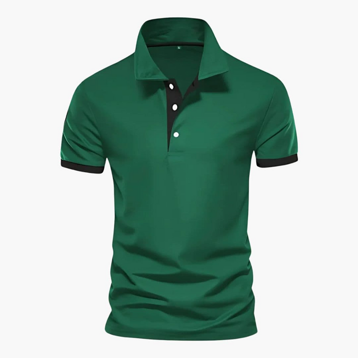 Polo Heren | Contrastdetails & Modern Verzorgd Design