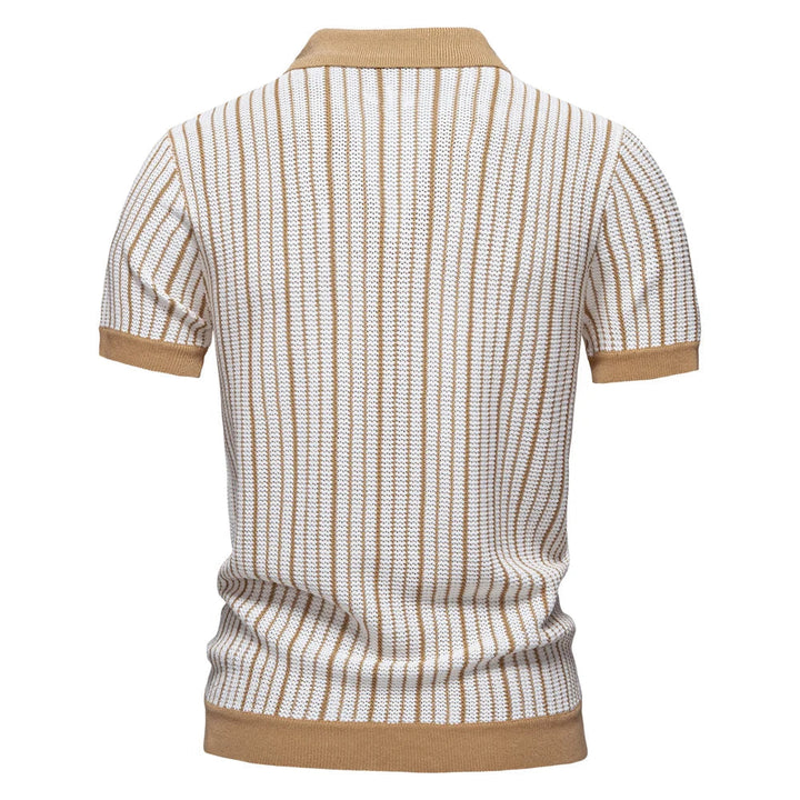 Polo Heren | Gestreept Gebreid Design & Zomerse Klasse