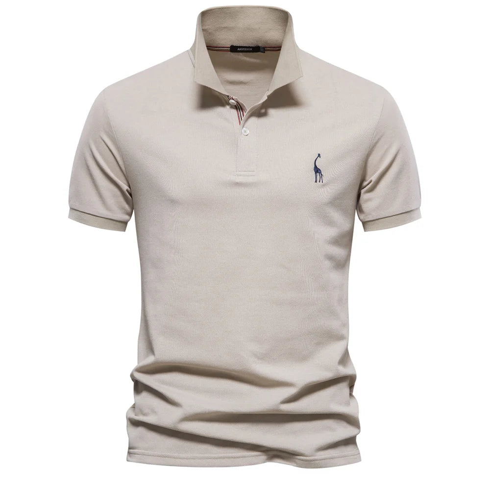 Polo Shirt Heren | Geborduurd Detail & Klassieke Stijl