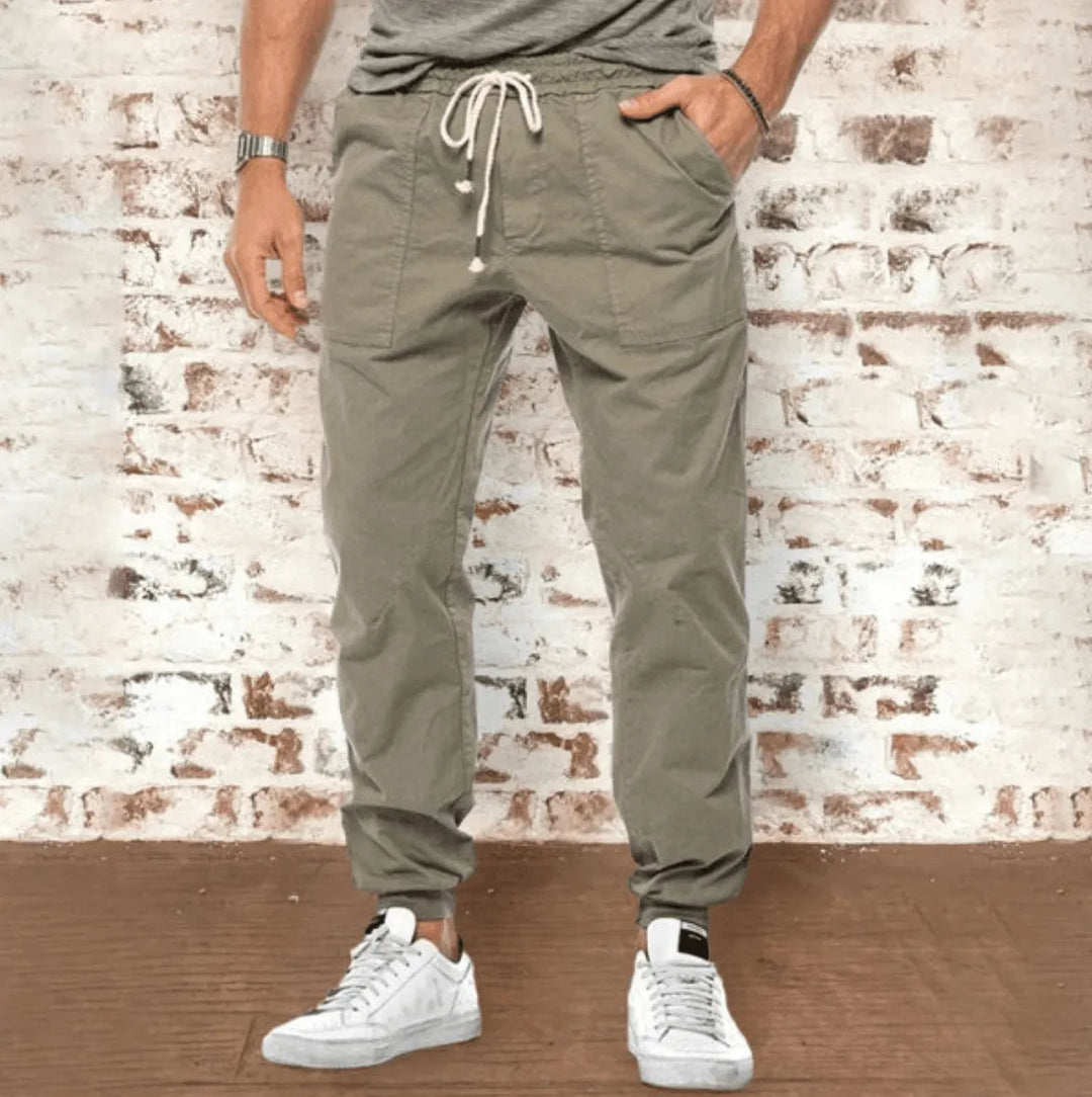Herenbroek - Casual - Comfortabel Katoen - Perfect voor Dagelijkse Activiteiten