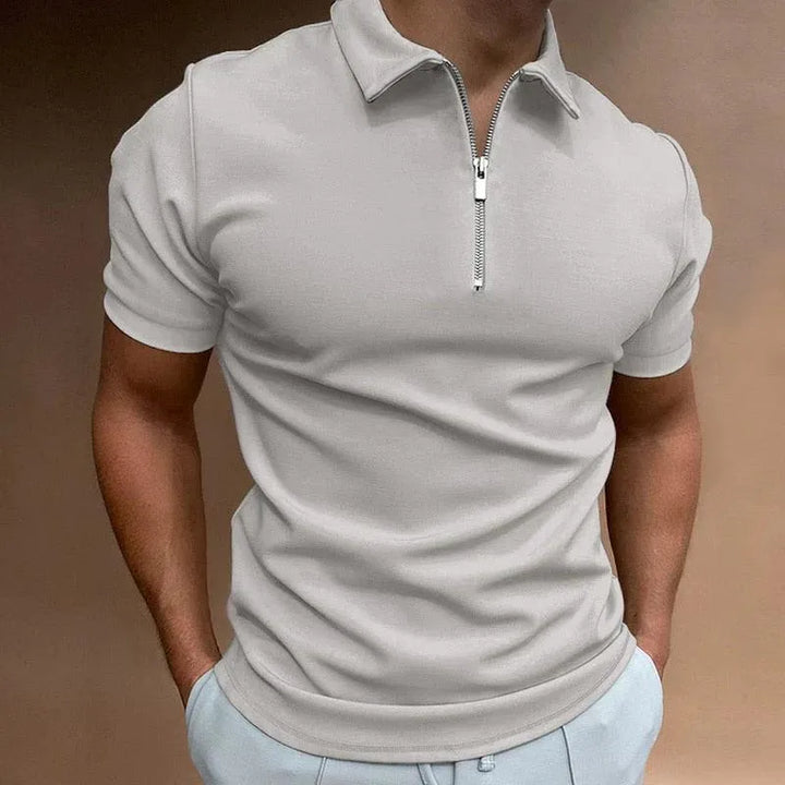 Herenpolo - Sportief - Zipper - Perfect voor Actieve Levensstijl