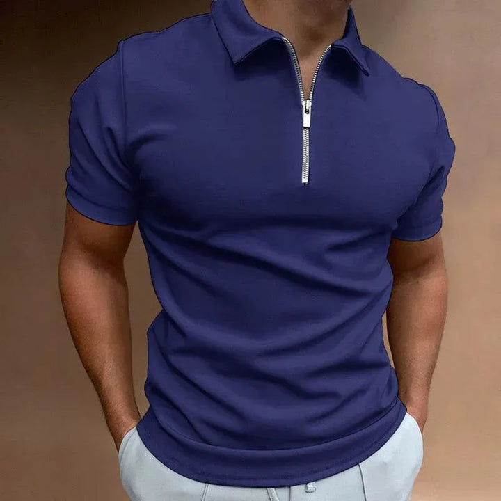 Herenpolo - Sportief - Zipper - Perfect voor Actieve Levensstijl
