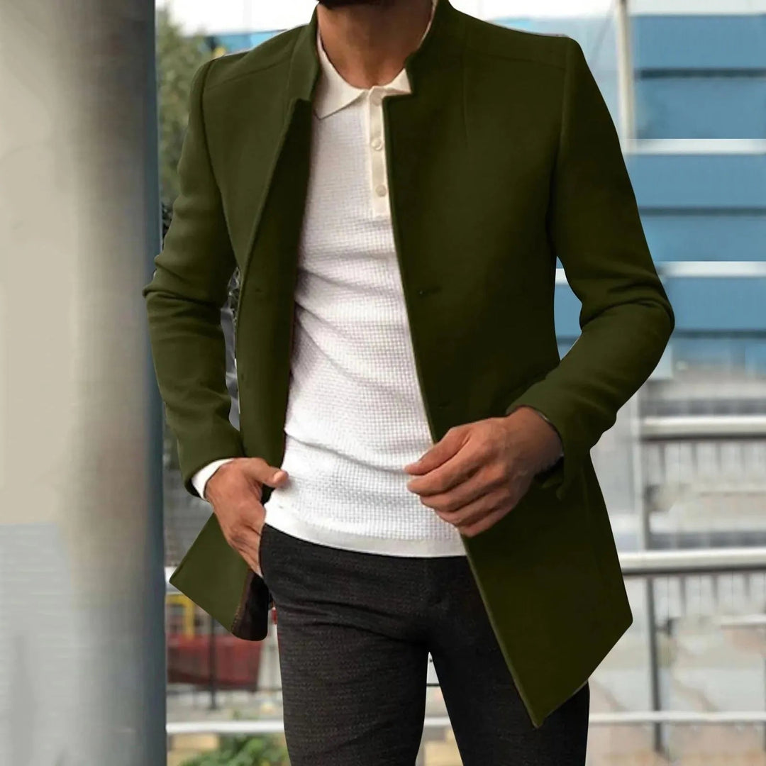Herenjas - Moderne Snit - Ademend Materiaal - Perfect voor Zomerse Avonden